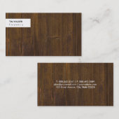 Carpentry Visitekaartje (Voorkant / Achterkant)