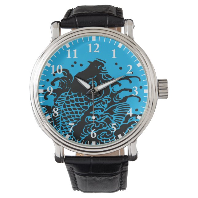 Carpes et montres à eau (devant)