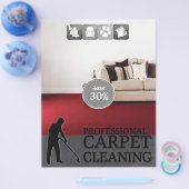 Carpet Cleaning Service Discount Offer Flyer (Enkel)