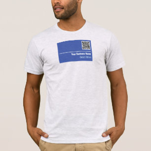 Carpet Fitters QR-code T-shirt