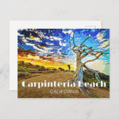 Carpinteria Beach Briefkaart (Voorkant / Achterkant)