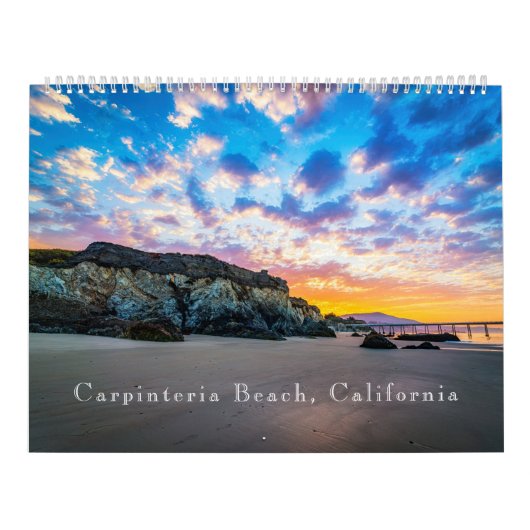 Carpinteria Beach, Californië Kalender (Hoes)