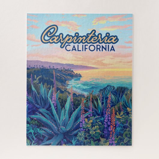 Carpinteria California Santa Barbara Ventura Beach Legpuzzel (Verticaal)