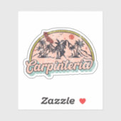 Carpinteria, Californië Sticker (Vel)