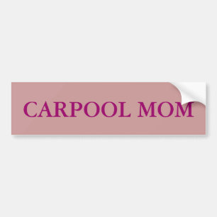 Carpoolbumpersticker Bumpersticker