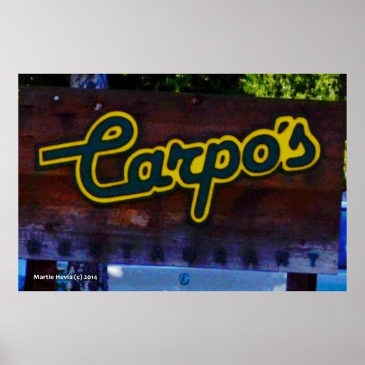 Carpo's Poster (Voorkant)