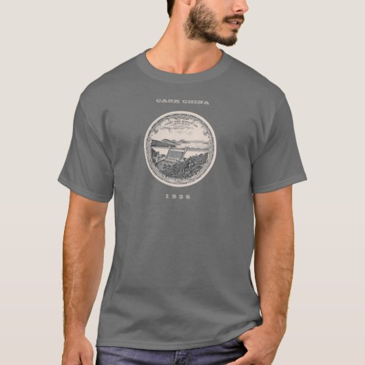 Carr China's Tygart Dam Bord T-shirt (Voorkant)
