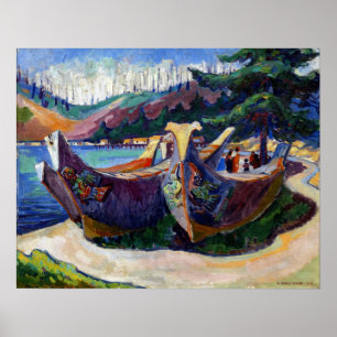 Carr - Oorlogskano's, Alert Bay Poster