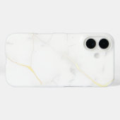 Carrara Gold Marble Abstract - Luxe aderen Case-Mate iPhone Case (Achterkant (horizontaal))