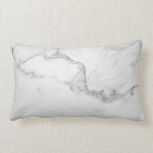 Carrara Marble Lumbar Pillow Kussen