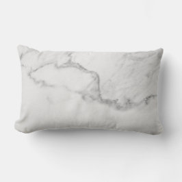 Carrara Marble Lumbar Pillow Kussen