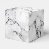 Carrara Marmer Favor Box Bedankdoosjes (Achterkant)