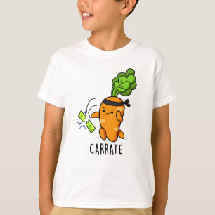 Carrate Cute Carrot Karate Pun T-shirt