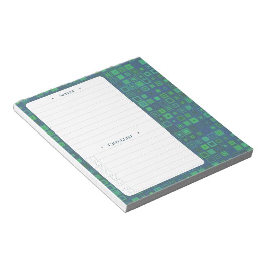 carré 2D | Notes quotidiennes et Bloc-notes de lis (Incliné)