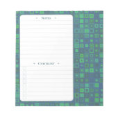 carré 2D | Notes quotidiennes et Bloc-notes de lis (Devant)