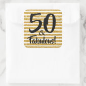 Carré 50 et Sticker fabuleux (Sac)