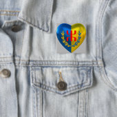 Carré 5 Cm Badge comme la Kabylie libre (En situation)
