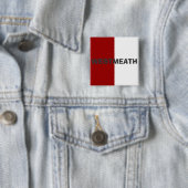 Carré 5 Cm Badge du drapeau du comté de Westmeath (En situation)