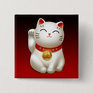 Carré 5 Cm Badge Manekineko