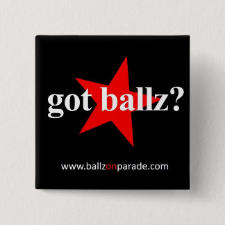 Carré 5 Cm Ballz ? Badge