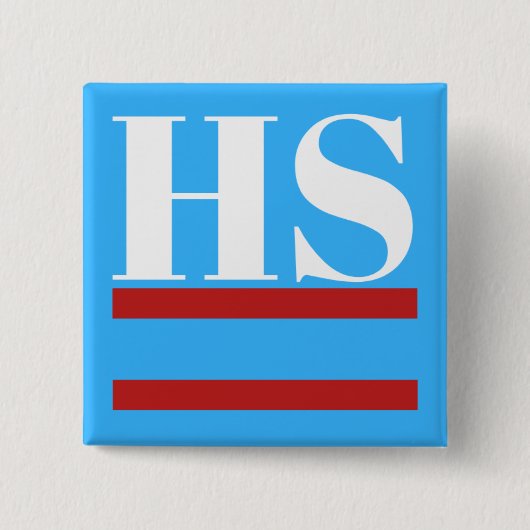 Carré 5 Cm Bouton HSEqual ! Badge (Devant)