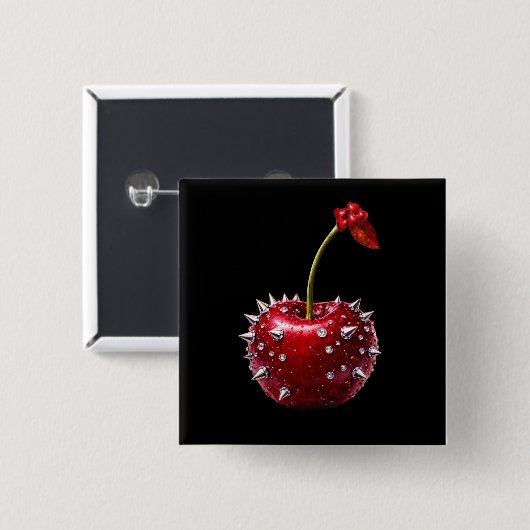 Carré 5 Cm Chery Rock Style Badge (Devant & derrière)