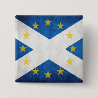 Carré 5 Cm L'UE de l'Ecosse badge
