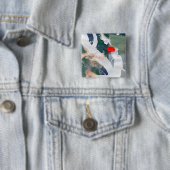 Carré 5 Cm Parallel Univers badge (En situation)