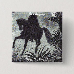 Carré 5 Cm Quelqu'Un M'A-T-Il Vu La Tête ? Badge