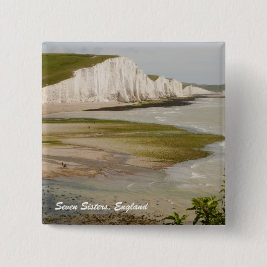 Carré 5 Cm Seven Sisters and Beachy Head Badge (Devant)