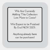 Carré Adding Square Sticker (Devant)