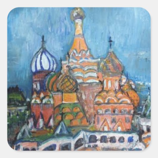 Carré Adoption"From Russia" Sticker de Saint Basile (Devant)
