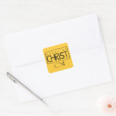 Carré Agent de Christ Sticker (Enveloppe)