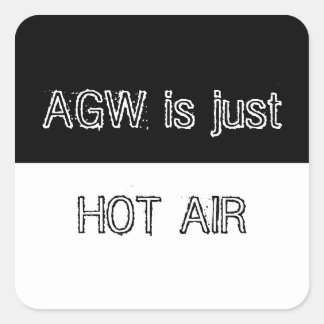 Carré AGW n'est qu'un Sticker à air chaud