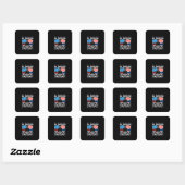 Carré All American Grandma Sticker (Feuille)