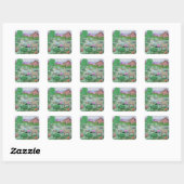Carré Andean Mountains Sticker (Feuille)