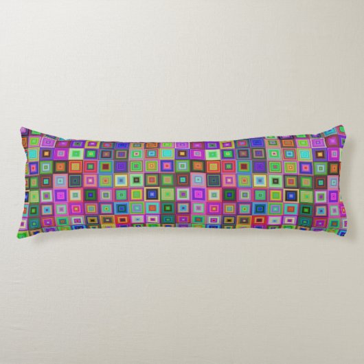 carré arc-en-ciel coussin (Devant)