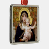 Carré Argenté La Vierge des Lilies - Ornement (Droite)