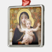 Carré Argenté La Vierge des Lilies - Ornement (Gauche)