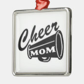 CARRÉ ARGENTÉ ***MÈRE CHÈRE*** NOËL OU TOUT ORNEMENT (Gauche)