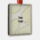 Carré Argenté Ornement (Droite)