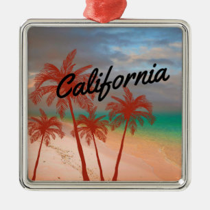Carré Argenté Ornement californien