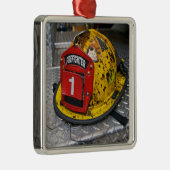 Carré Argenté Ornement de combattant de #1 Figher (Droite)