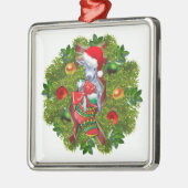 Carré Argenté Ornement de couronne (Gauche)