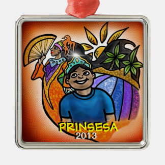 Carré Argenté Ornement de couverture de livre