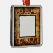 Carré Argenté Ornement fait sur commande de l'Armée de l'Air (Droite)