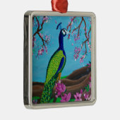 Carré Argenté Ornement (Oiseaux d'un juge de plume ensemble) (Droite)