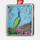 Carré Argenté Ornement (Oiseaux d'un juge de plume ensemble) (Gauche)