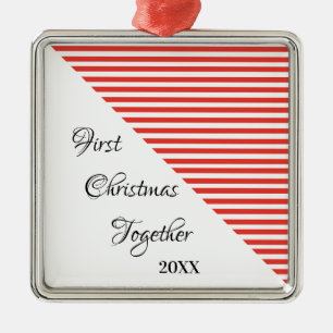 Carré Argenté PREMIER NOËL ENSEMBLE 20xx Ornement