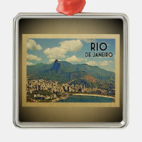 Rio De Janeiro Brésil Ornement Vintage voyage
